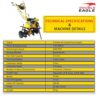 Double Eagle Power Weeder - 7HP 4 Stroke Tiller & Cultivator... - Image 7