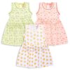 Luvlap Multicolor-5 Regular fit Sleeveless Girls Frock (LLAM... - Image 2