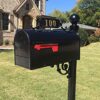 Addresses of Distinction Aluminium Classic Black Mailbox Sys... - Image 3