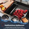 UMAVANSHI Kitchen Sink 304 Grade Anti Scratch Design With In... - Image 6