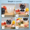 AGARO Elite Rechargeable Mini Electric Chopper, Food Grade B... - Image 5