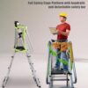 EuroLadderSystems Euro Gorilla Lunar cage Model 5-8 adjustbl... - Image 6