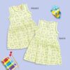 Luvlap Multicolor-5 Regular fit Sleeveless Girls Frock (LLAM... - Image 3