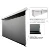BIG VUE Projector Screen 16:9 Ambient Light Rejecting Projec... - Image 4
