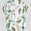 Leriya Fashion Shirt for Men | Tropical Leaf Printed Rayon S... - Image 3