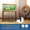 TOCRETOARE Fish Tank Stand 40 Gallon, Metal Aquarium Stand 3... - Image 4