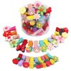Shining Diva Fashion 26 Pcs Colorful Hair Accessories Hair C... - Image 2