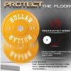 BULLAR Bumper Plates with Olympic Barbell (120 KG Set(25x2+2... - Image 5