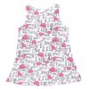 CLAP Baby Girl\'s A-line Midi Dress (Grey Purple White Light... - Image 10