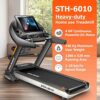 Sparnod Fitness STH-6010 Treadmill for Home Use 3HP Continuo... - Image 4