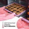 HUSB Gloves Magic Silicone Dish Washing Gloves, Silicon Clea... - Image 4