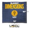 US Cargo Control Moving Blankets 72"x80", MBSAVER43 Econo Sa... - Image 3