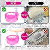 SWAPKART Plastic Pack of 2 Double Layer Soap Dispenser for B... - Image 6