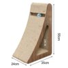 Lnrueg Play Universal Training Fun Cat Scratching Post Verti... - Image 7
