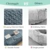 ChiXnuggle Human Dog Bed for Adult - Luxury Faux Fur Giant S... - Image 4