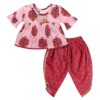 superminis Cotton Baby Girls Jaipuri Print Frock Style Kurti... - Image 2