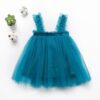 SLEEPHAVEN Baby Girls Dress | Frock Cami Strap Flared Printe... - Image 6