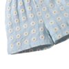 Hopscotch Girls Floral EmbroidePlaysuit With Headband In Blu... - Image 6