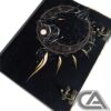 CORIUM ARTIFEX Black Wolf Leather Journal for men and women,... - Image 4
