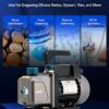 Orion Motor Tech 2 Gal Vacuum Chamber with Pump Kit, 3.5 cfm... - Image 3