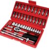 A. SHARIF 1/4 Drive Socket & Bit Set Tool Kit, Screwdriver ... - Image 4