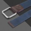 ZORO Cotton D buckle belt for men, Combo pack Black+C Green - Image 4