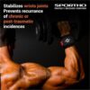 Nivia Weight Lifting Wrist Support with Thumb Loop Strap for... - Image 5