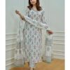 KLOSIA Women Printed Kurta and Pant Set with Dupatta (IN, Al... - Image 6