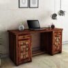 Wood Prints Sheesham Wood Study Table for Students Laptop Of... - Image 4