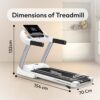 Let's Play Lp-333 6hp Peak Ac Motor Auto Incline Treadmill f... - Image 8