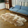 LLB Genuine Sheepskin Area Rug Wool Rug Fur Carpet Fluffy Sh... - Image 5
