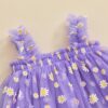 TotzTouch Baby Girls Knee-Length Dress | Frock Cami Strap Fl... - Image 4