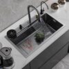 UMAVANSHI Kitchen Sink 304 Grade Anti Scratch Design With In... - Image 2