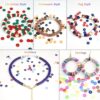 SANNIDHI® Clay Beads for Bracelet Making Kit, 6000pcs+ 24-Co... - Image 8