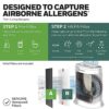 Honeywell HPA104 HEPA Air Purifier for Medium Rooms - Micros... - Image 7