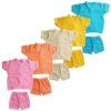 SR CREATIONS Newborn Baby Poly Cotton Solid Color T-Shirt An... - Image 4