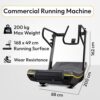 LET’S Play CSPEED Non-Motorized Curve Treadmill for Home Gym... - Image 5