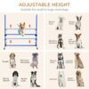 PawHut 4 Piece Dog Agility Starter Kit with Adjustable Heigh... - Image 4