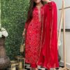 ASSUME FAB Women Viscose Rayon Bandhani Print A-Line Materni... - Image 6