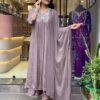 ANNI DESIGNER Women\'s Rayon Blend A-Line Embroidered Kurta ... - Image 8