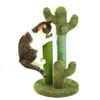 SOWUNO Cat Scratching Post Sisal Vertical Cute Interactive C... - Image 2