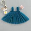 SLEEPHAVEN Baby Girls Dress | Frock Cami Strap Flared Printe... - Image 9