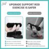 Roughhouse Adjustable Sit-Up Bar for Home Workouts | Portabl... - Image 4