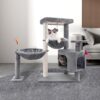 YOUPET 33.46" Cat Tree Tower with Cat Condo and Scratching P... - Image 8
