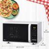 LG 28 L Convection Microwave Oven (MC2846SL, Silver) - Image 4