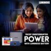Luminous Inverter & Battery Combo with Trolley (Zolt 1100 Pu... - Image 9
