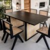 SMAART CRAAFTS 6 Seater Rattan Dining Set | Dining Table and... - Image 2