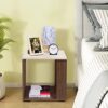 ABOUT SPACE Wooden Center Table, End Sofa Side Table, Bedsid... - Image 3