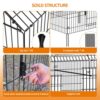 INJOPEXI Metal Chicken Coop 86"×40"×39" Chicken Runs for Yar... - Image 6
