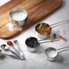 INKULTURE Stainless Steel Measuring Cups & Spoon Combo for D... - Image 5